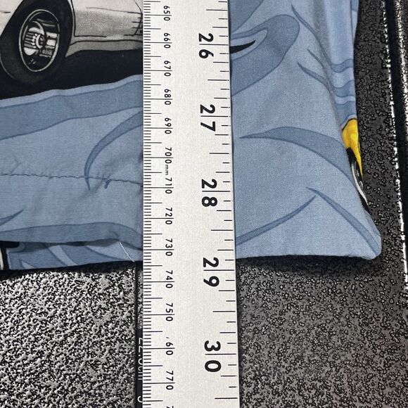 Paradise Found Corvette Shirt Mens Large Hawaiian Button Up Classic Cars READ - Picture 8 of 11